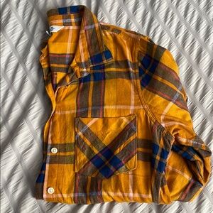 Women’s Plaid Button Down Shirt